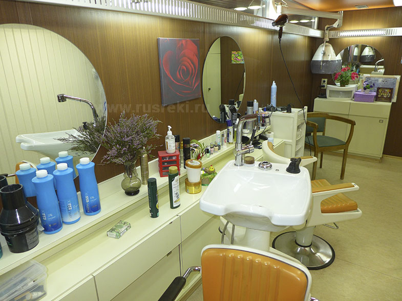Фото парикмахерской (салона красоты) на теплоходе 'Антон Чехов' 